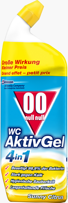 00 null null® WC AktivGel 4in1 Sunny Citrus