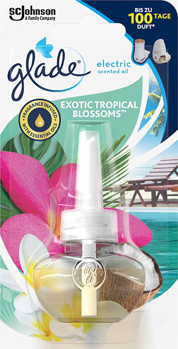 Glade® electric scented oil Recharge Exotic Tropical Blossom