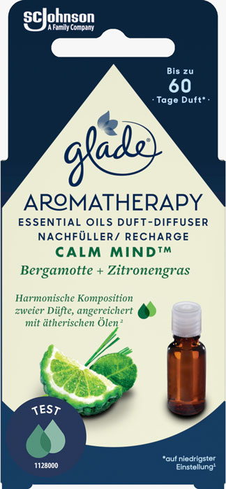 Glade® Aromablends Essential Oils diffuseur Recharge Calm Mind™