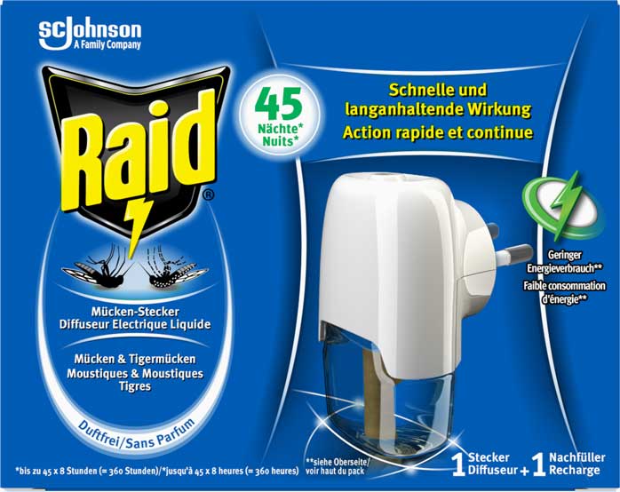 Raid® Diffuseur Electrique Liquide