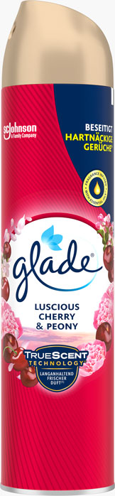 Glade® Aérosol Luscious Cherry & Peony
