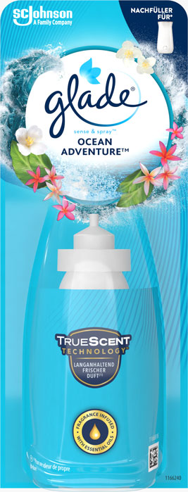 Glade® sense & spray™ Recharge Ocean Adventure™