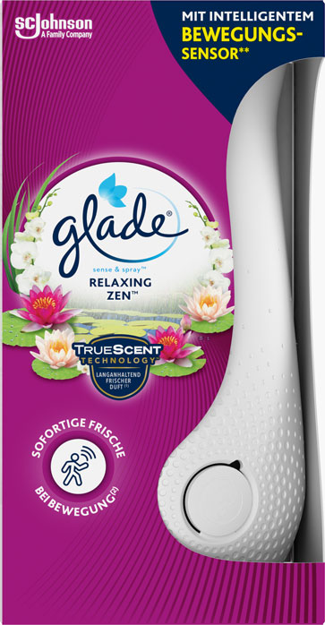 Glade® sense & spray™ Base con Ricarica Relaxing Zen