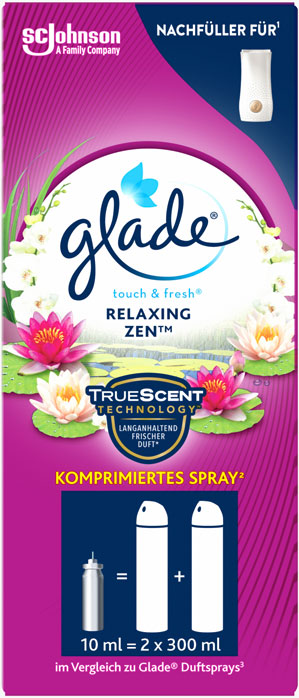 Glade® touch & fresh® minispray Recharge Relaxing Zen