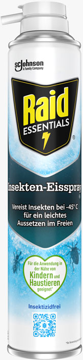 Raid Essentials® spray congelante insetti