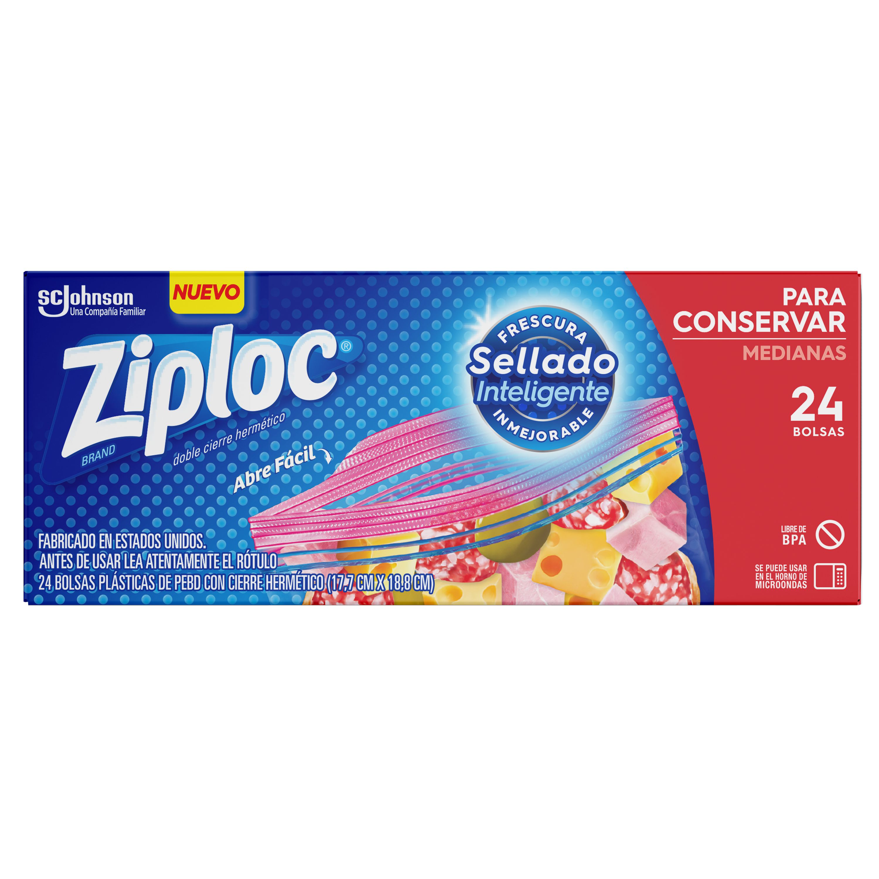Ziploc® Bolsa Storage