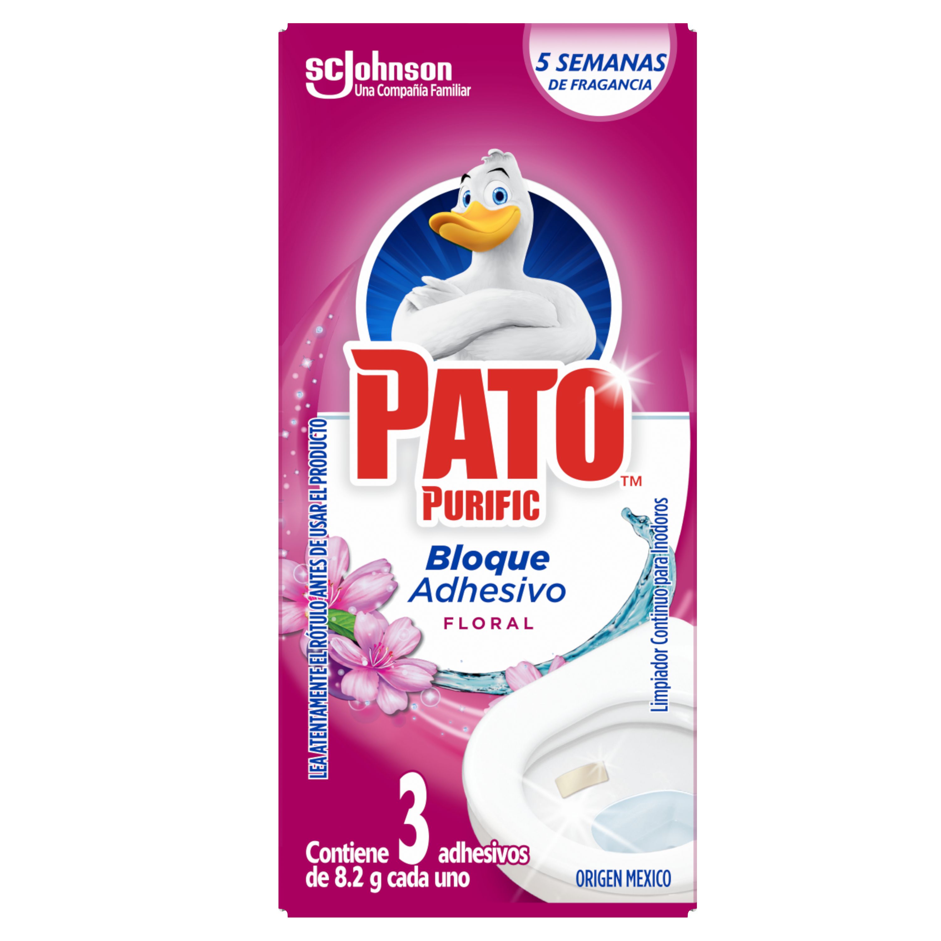Pato® Bloque Adhesive Floral