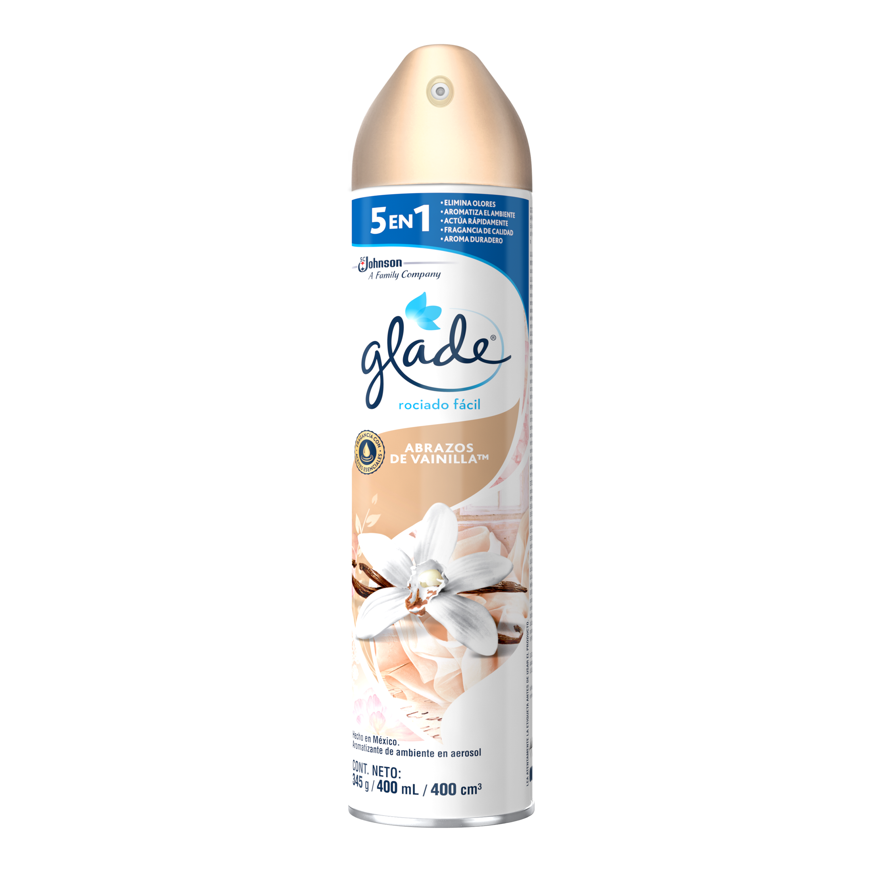 Glade® Aerosoles Abrazos de Vainilla