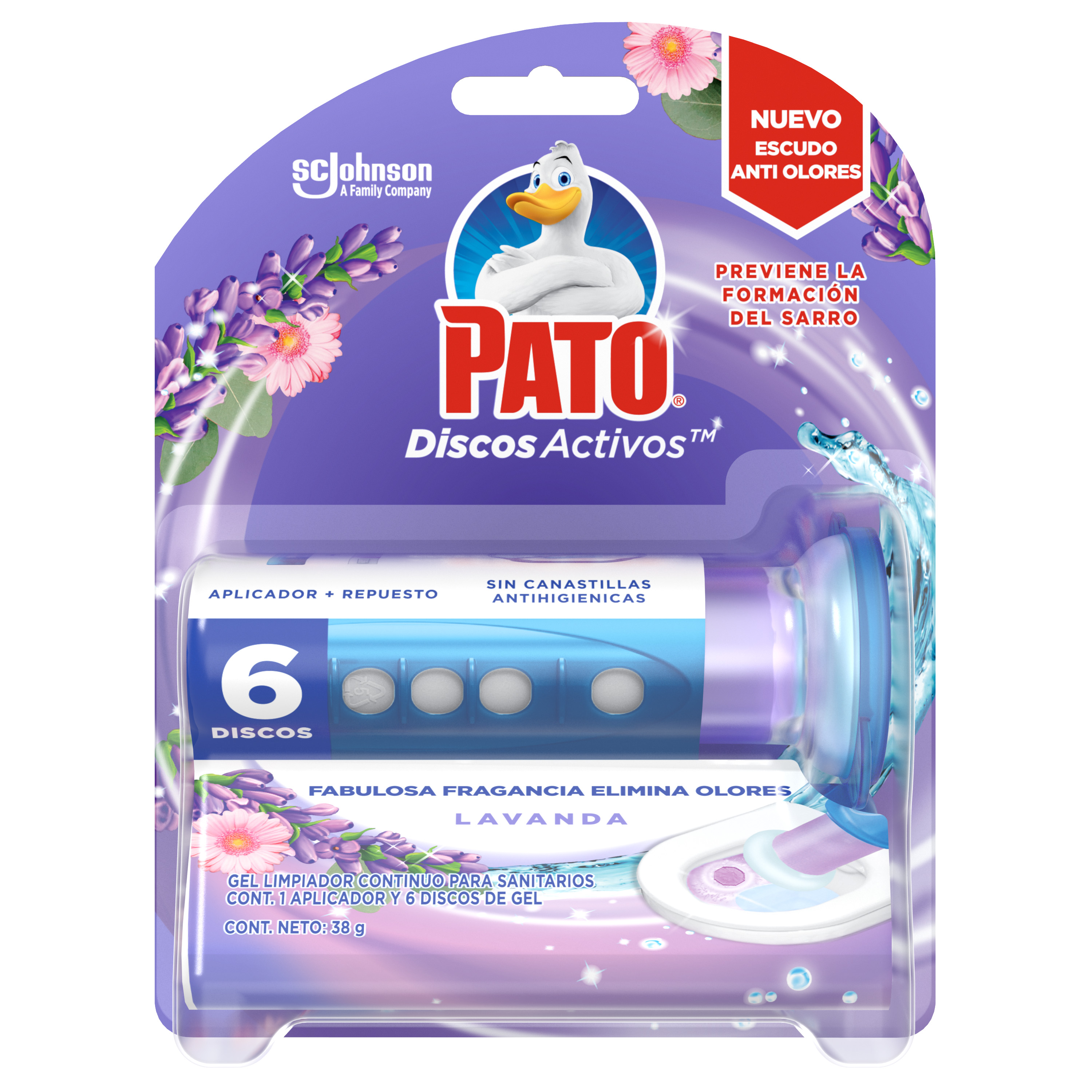 Pato® Discos Activos Lavanda