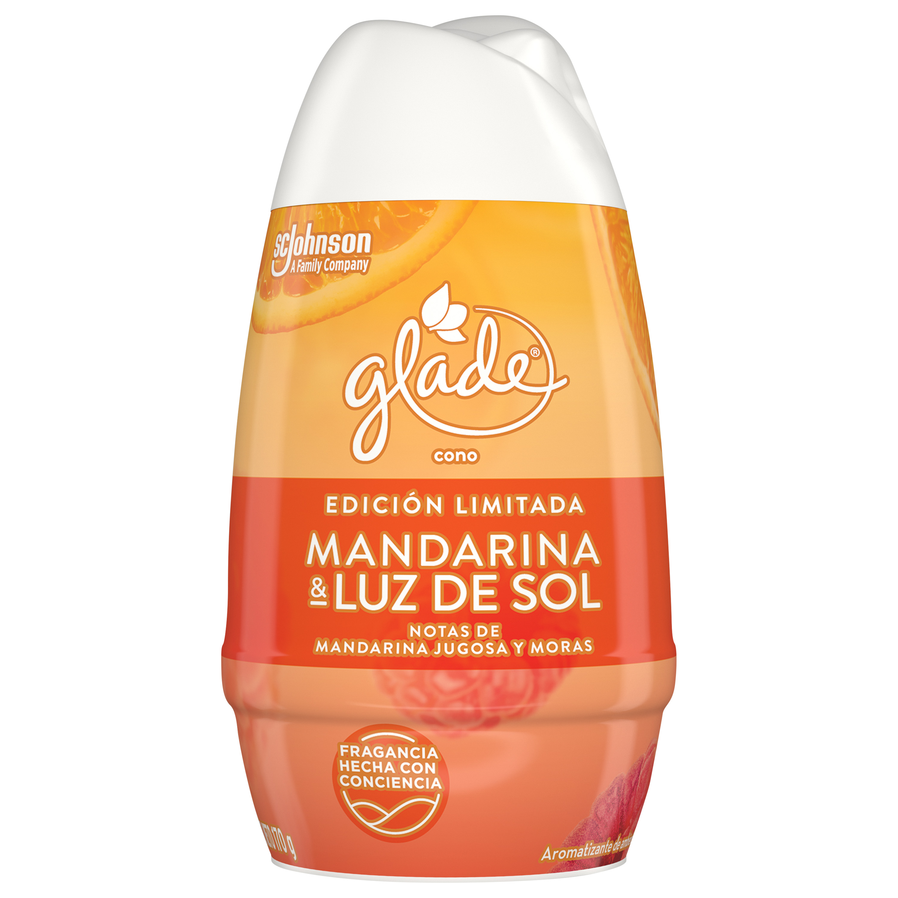 Glade® Edición Limitada Cono Mandarina & Luz de Sol