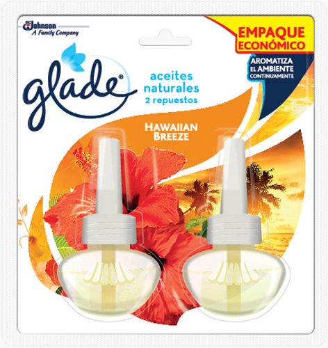 Glade® Aceites Naturales Hawaiian Breeze®