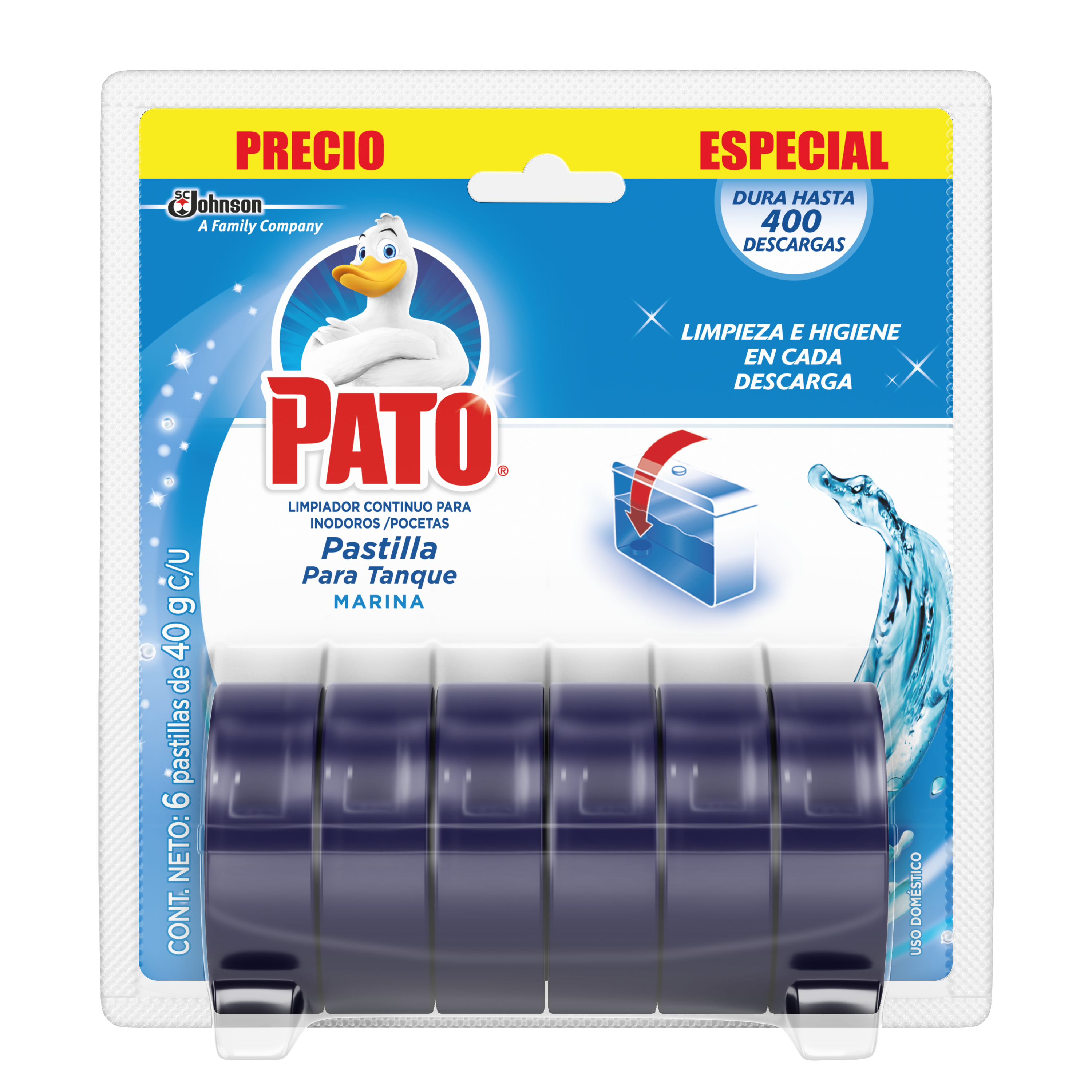 Pato® Pastilla Tanque Brisa