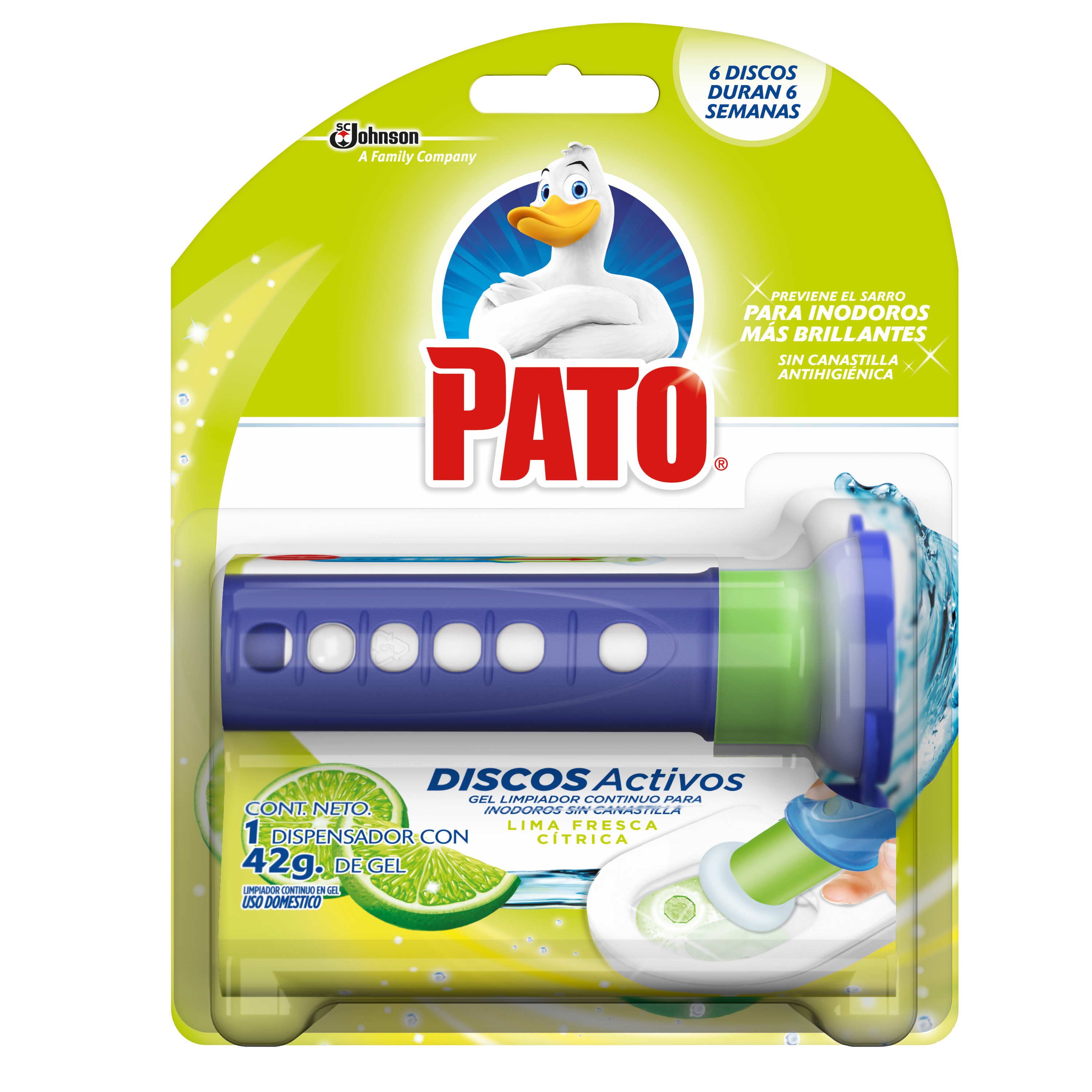 Pato® Discos Activos Frescura Citrica