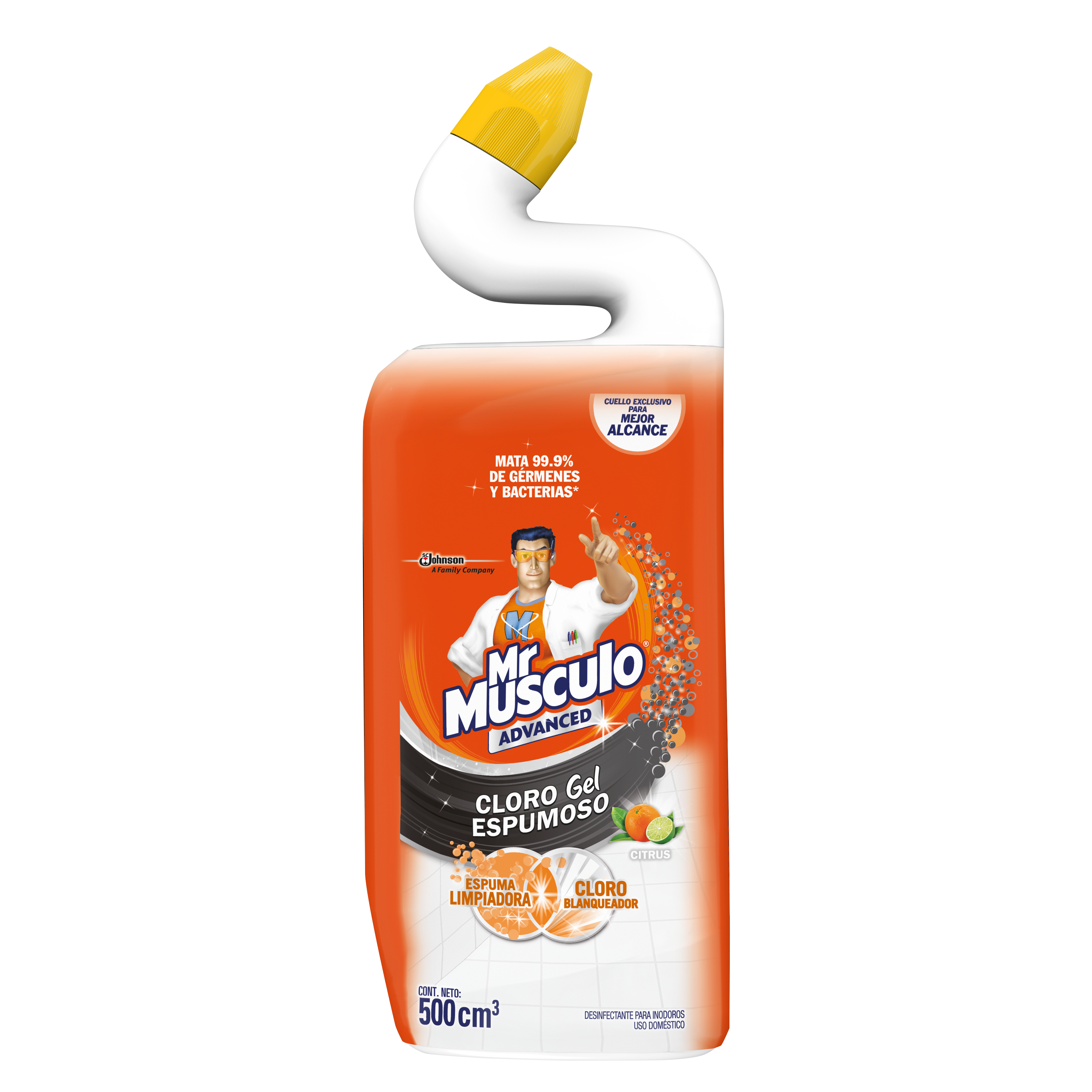 Mr Musculo® Liquido Cloro Gel Espumoso