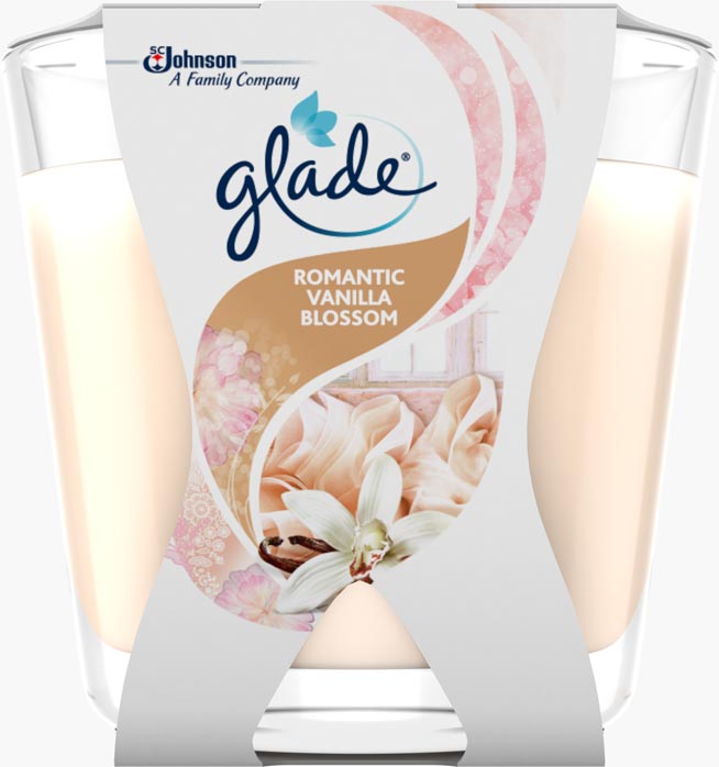 Glade® Decor Candle Romantic Vanilla Blossom