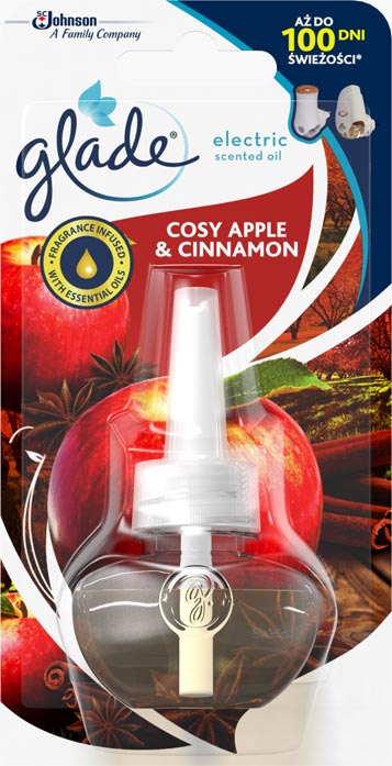 Glade® Electric Cosy Apple & Cinnamon náplň