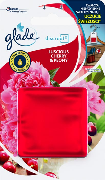Glade® Discreet Luscious Cherry & Peony náplň