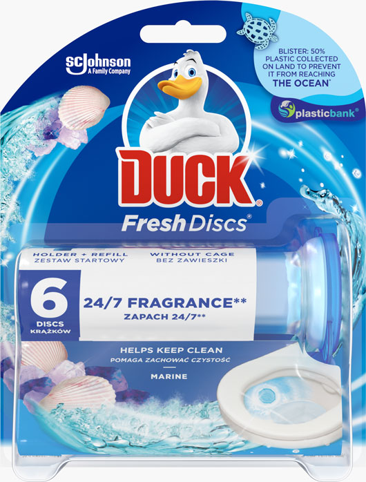 Duck® Fresh Discs™ - čistič WC Marine