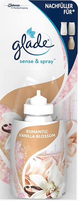 Glade® sense & spray™ Nachfüller Romantic Vanilla Blossom