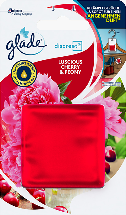Glade® discreet Nachfüller Luscious Cherry & Peony