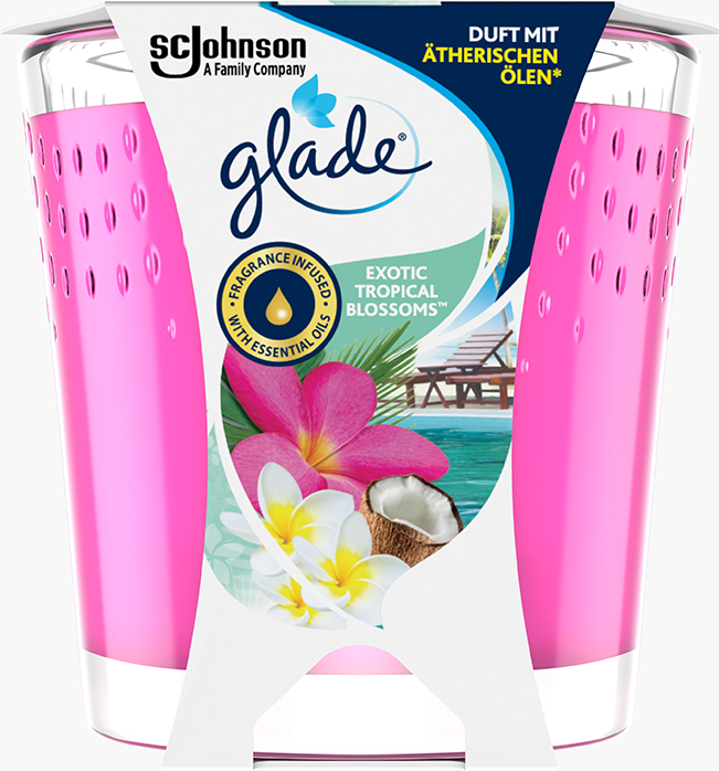 Glade® Duftkerze Exotic Tropical Blossom