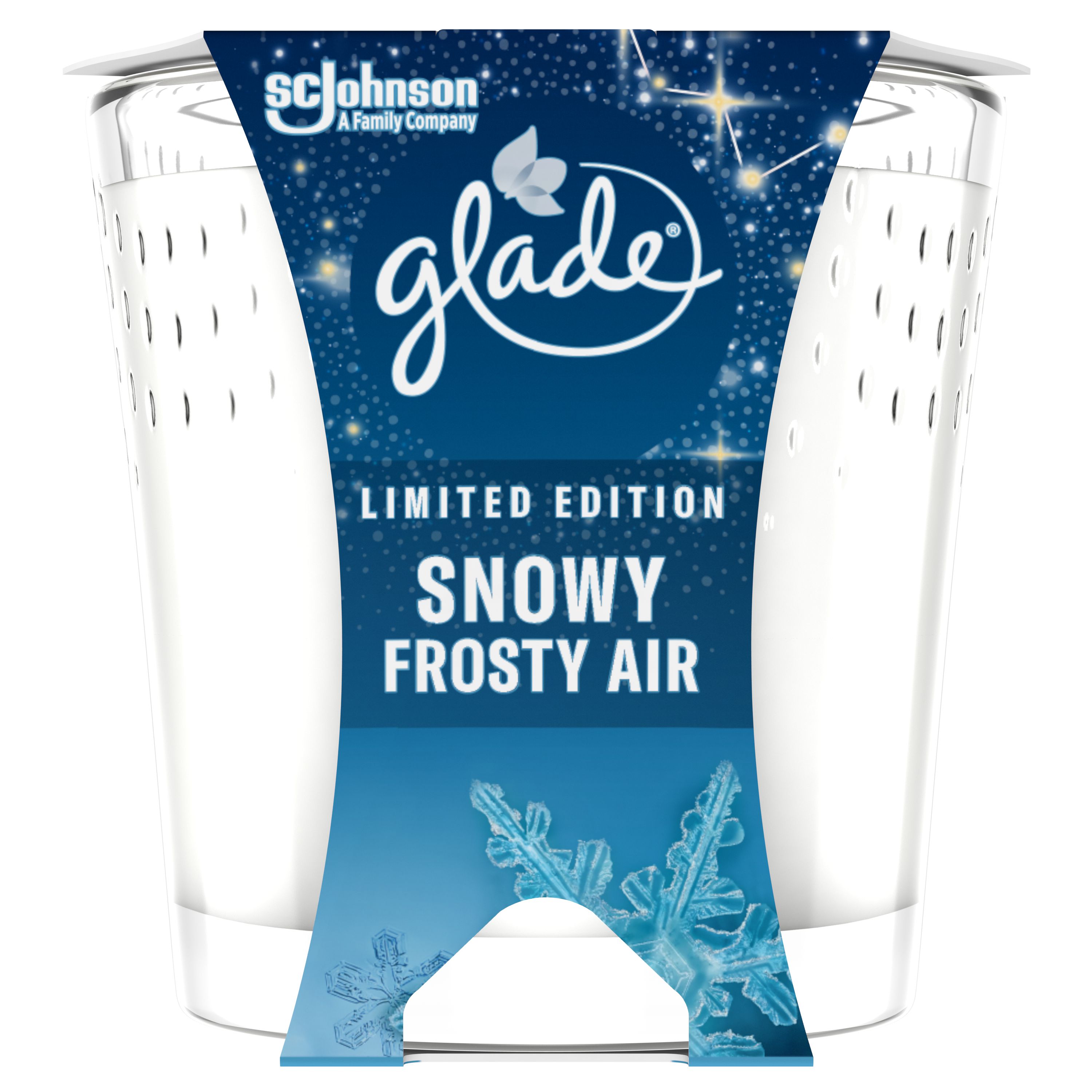 Glade® Duftkerze Snowy Frosty Air