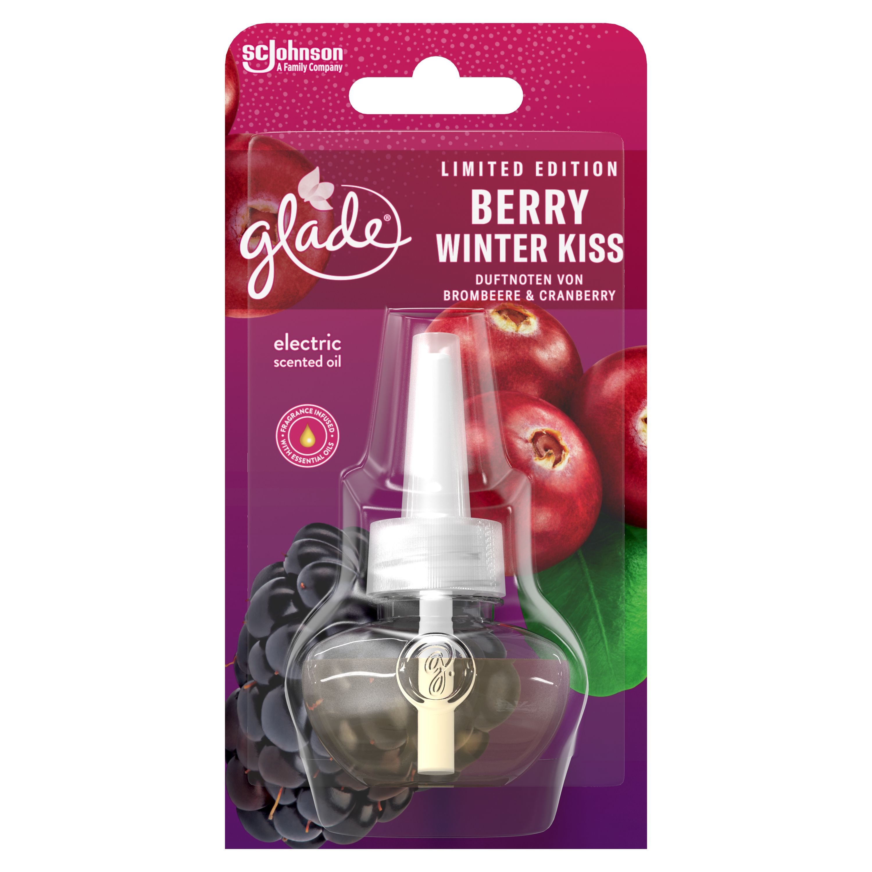 Glade® electric scented oil Duftstecker Nachfüller Berry Winter Kiss