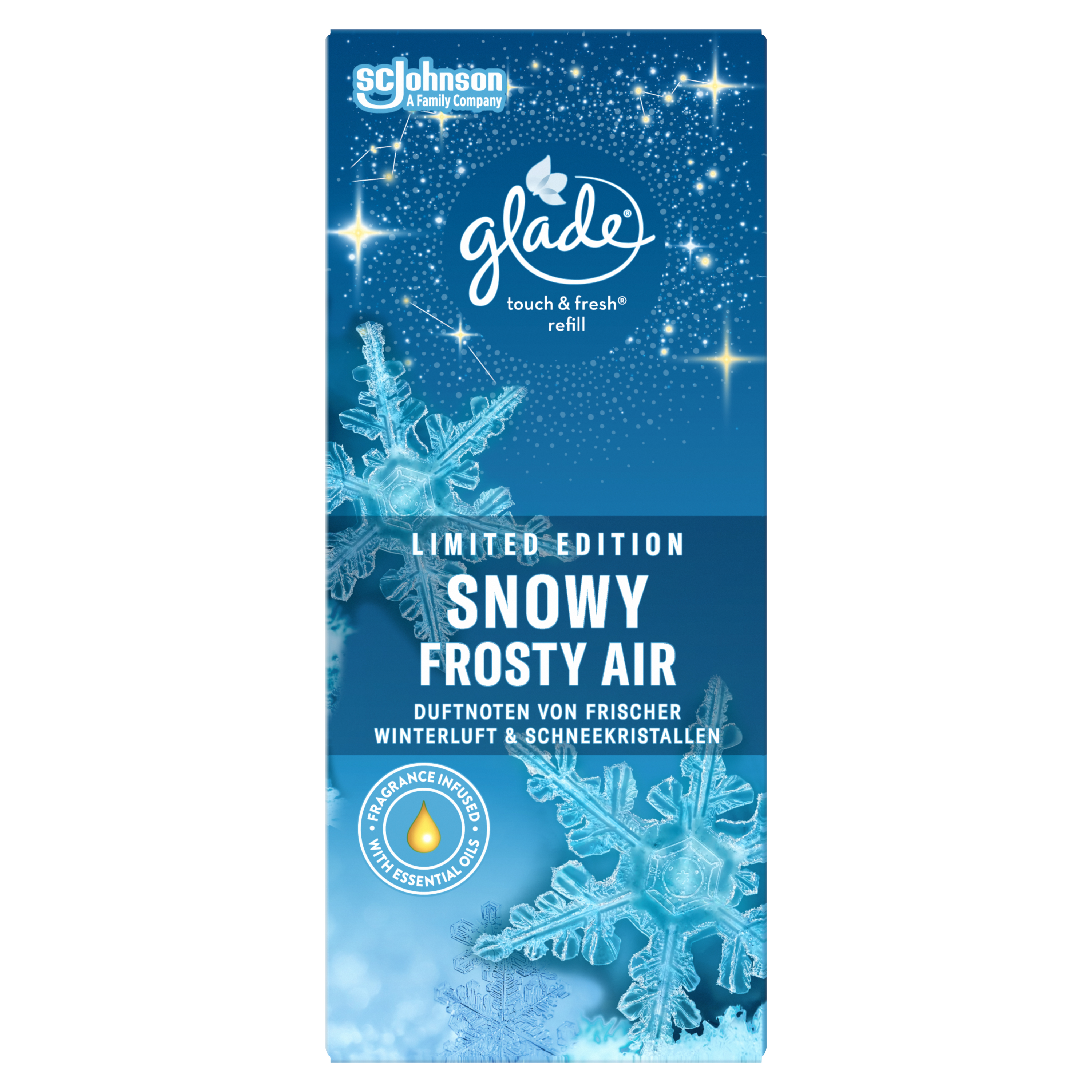 Glade® touch & fresh Nachfüller Snowy Frosty Air