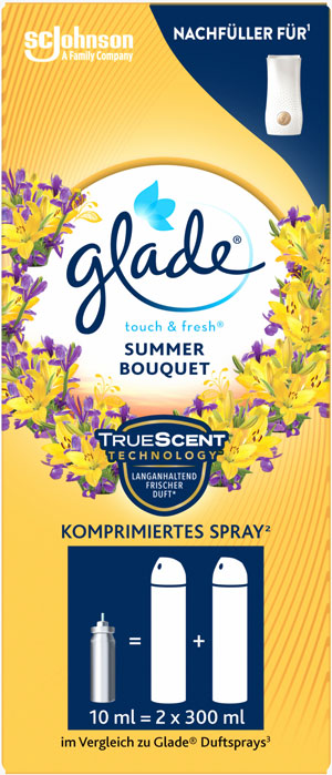 Glade® touch & fresh® minispray Nachfüller Summer Bouquet