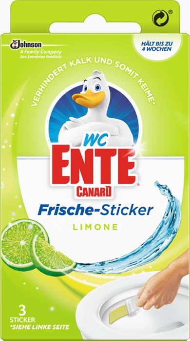 WC-Ente® Frische Sticker Limone