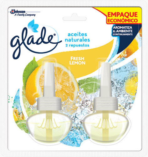 Glade® Aceites Naturales Fresh Lemon