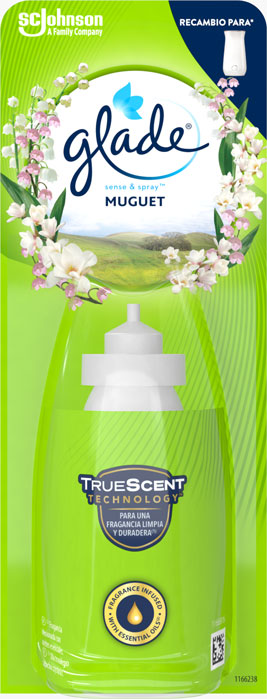 Glade® Sense & Spray™  Recambio Frescor de Primavera