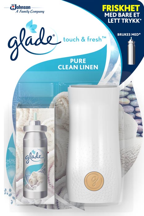 Glade® Touch & Fresh pidike Pure Clean Linen
