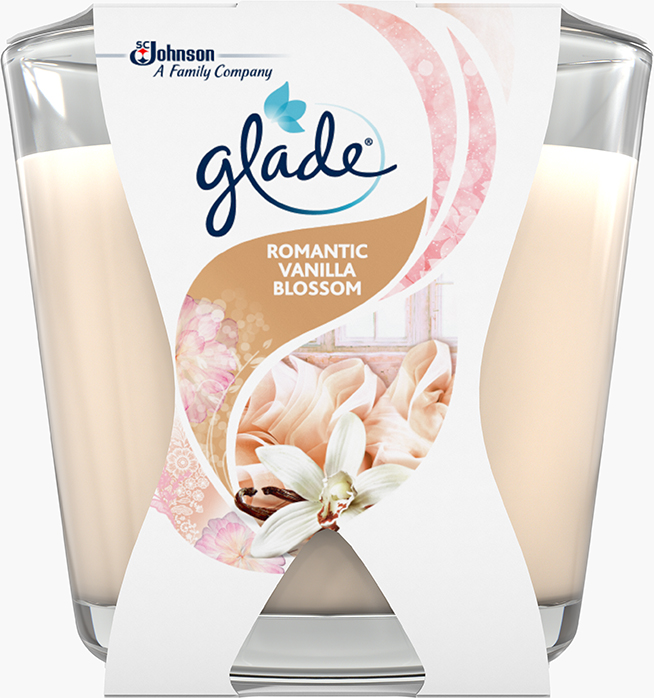 Glade® tuoksukynttilä mini Romantic Vanilla Blossom