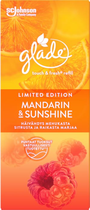 Glade® Touch & Fresh täyttö mandarin-sunshine