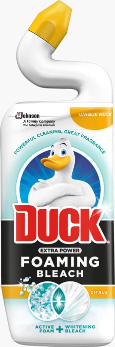 Duck® Valkaiseva ja vaahtoava Citrus wc-rengöringsmedel