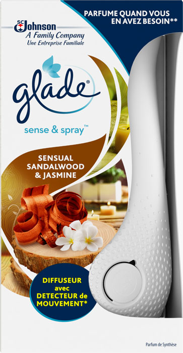 Glade® Design Sense & Spray™ diffuseur Sensual Sandalwood & Jasmine