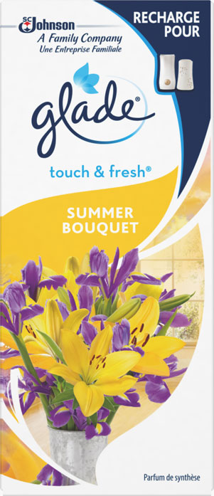 Glade® Touch&Fresh® Recharge Summer Bouquet