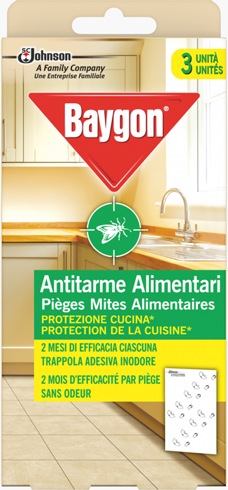 Baygon® Pieges Anti-Mites Alimentaires
