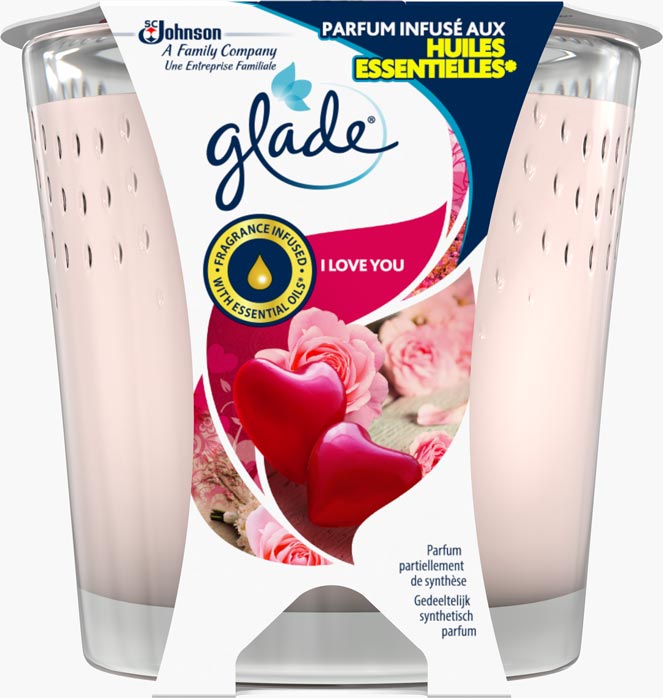 Glade® Bougie Design I Love You