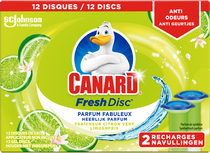 Canard® Fresh Disc Recharges Fraîcheur Citron Vert