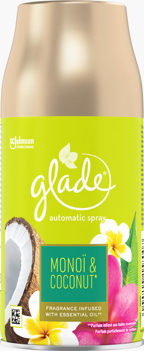 Glade® Elegance Automatic Spray Recharge Monoï Blossom & Coconut