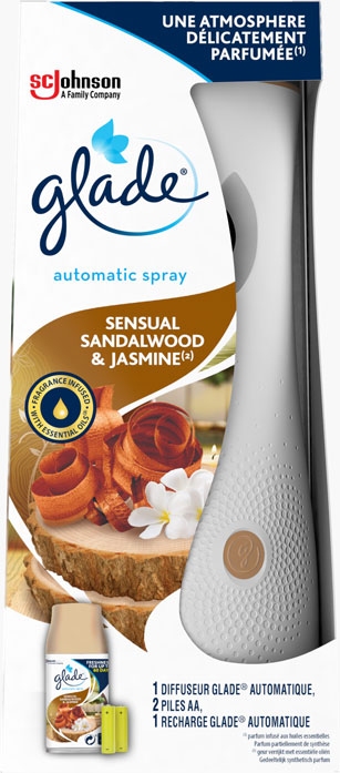 Glade® Design Automatic Spray Diffuseur Sensual Sandalwood & Jasmine