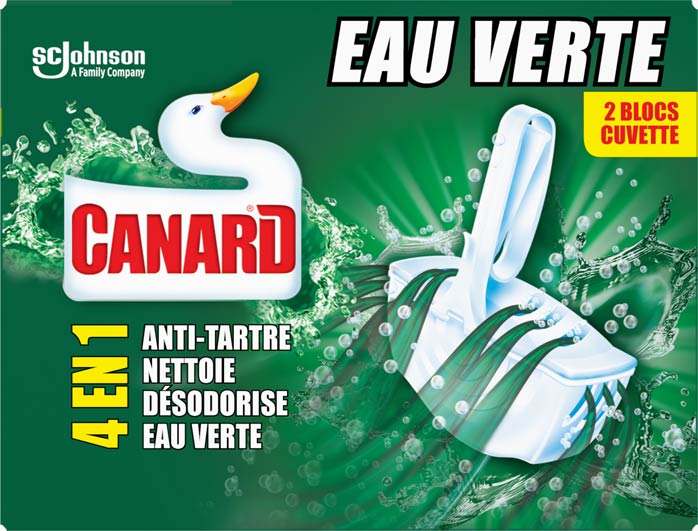 Canard® Bloc WC Colorant Eau Verte