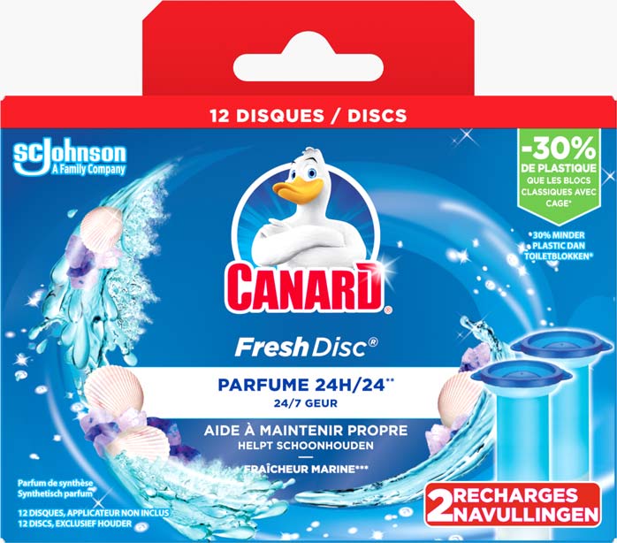 Canard® Fresh Disc Recharges Fraîcheur Marine