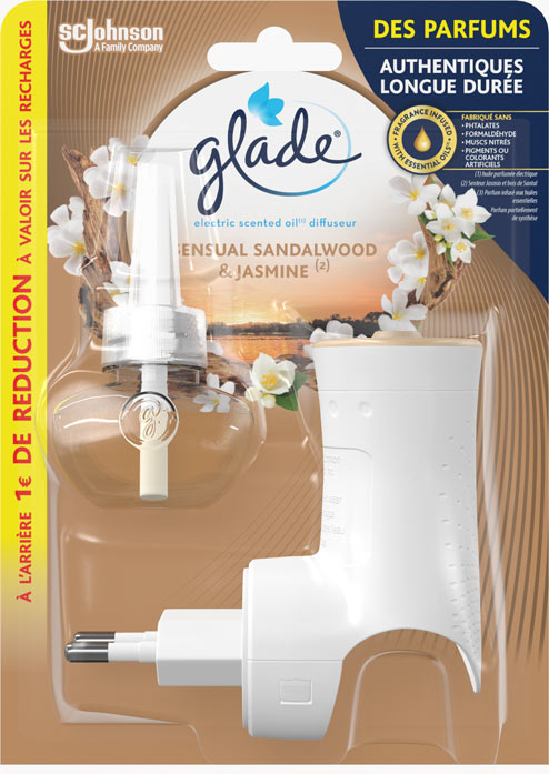 Glade®  Diffuseur Électrique - Sensual Sandalwood & Jasmine