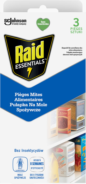 Raid Essentials® Pièges Mites Alimentaires