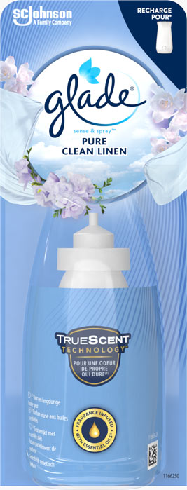 Glade® Sense & Spray™ Recharge Pure Clean Linen