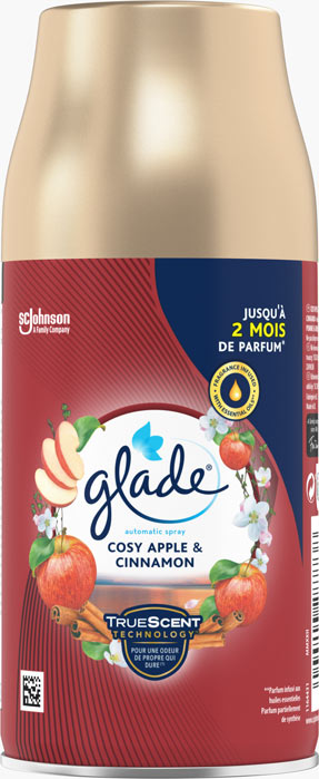 Glade® Recharge Diffuseur Automatique Cosy Apple & Cinnamon