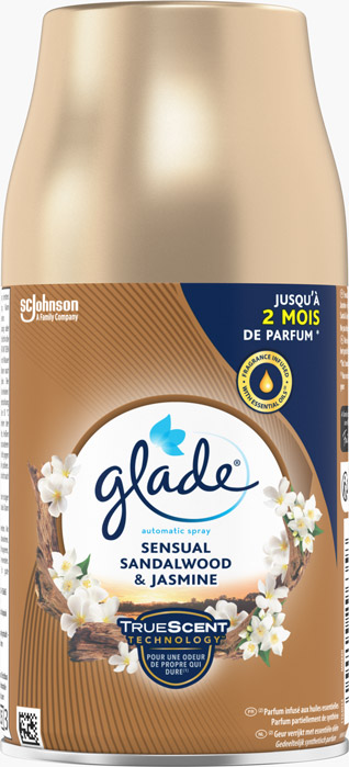 Glade® Recharge Diffuseur Automatique Sensual Sandalwood & Jasmine
